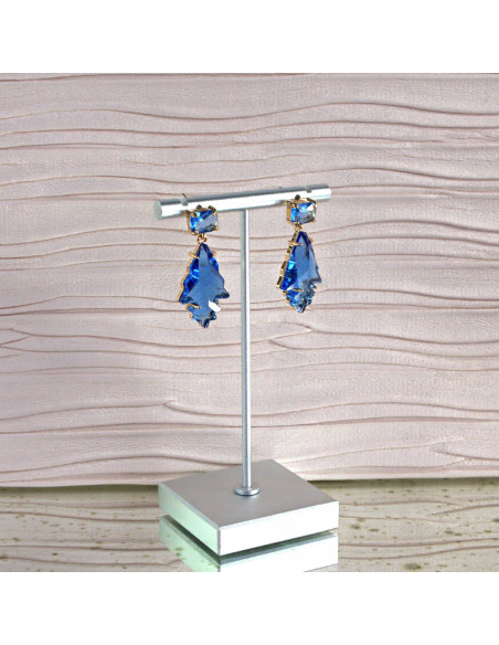 Komplet Naszyjnik z zawieszką STAL CHIRURGICZNA KOLCZYKI CHABROWE