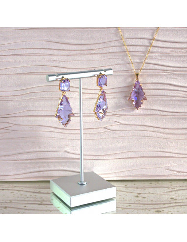 Komplet Naszyjnik z zawieszką STAL CHIRURGICZNA...