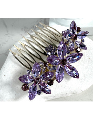 GRZEBIEŃ wsuwany do włosów wtykowy ozdobny...