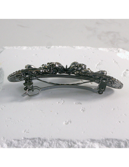 Klamra francuska elegancki motyl kryształki Lolita akcesoria