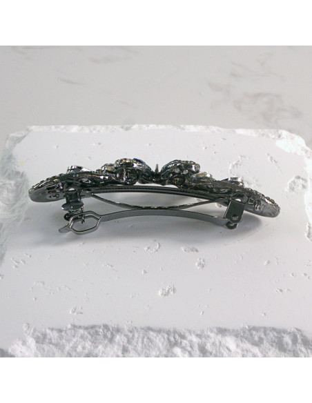 Klamra francuska elegancki motyl kryształki Lolita akcesoria