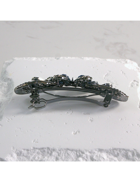 Klamra francuska elegancki motyl kryształki Lolita akcesoria