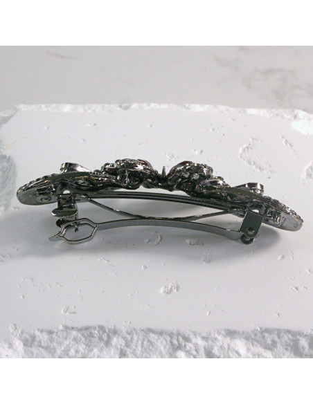 Klamra francuska elegancki motyl kryształki Lolita akcesoria