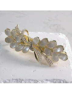 Klamra francuska elegancki listek Lolita akcesoria 2