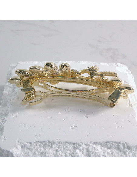 Klamra francuska elegancki listek Lolita akcesoria