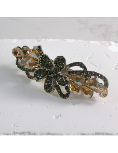 Klamra francuska kwiat z kryształkami Lolita akcesoria 2