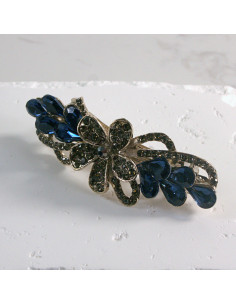 Klamra francuska kwiat z kryształkami Lolita akcesoria 2