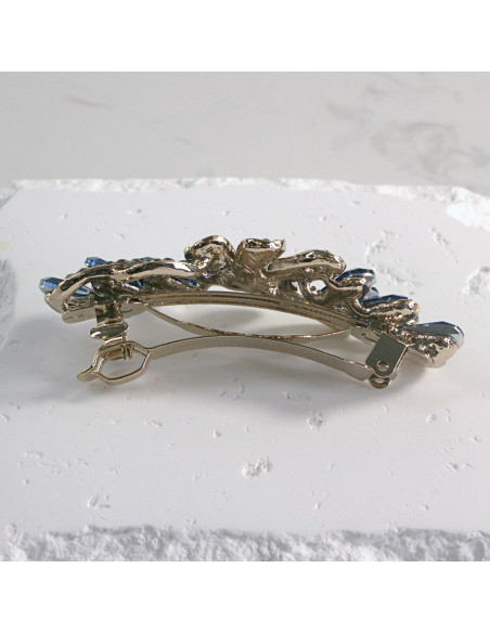 Klamra francuska kwiat z kryształkami Lolita akcesoria