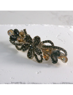 Klamra francuska kwiat z kryształkami Lolita akcesoria 2