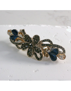 Klamra francuska kwiat z kryształkami Lolita akcesoria 2