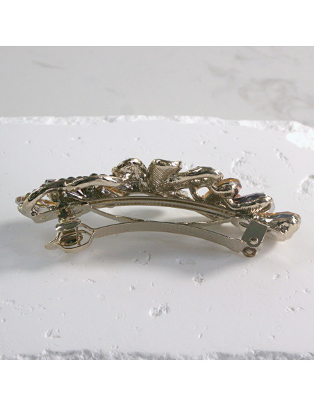 Klamra francuska kwiat z kryształkami Lolita akcesoria