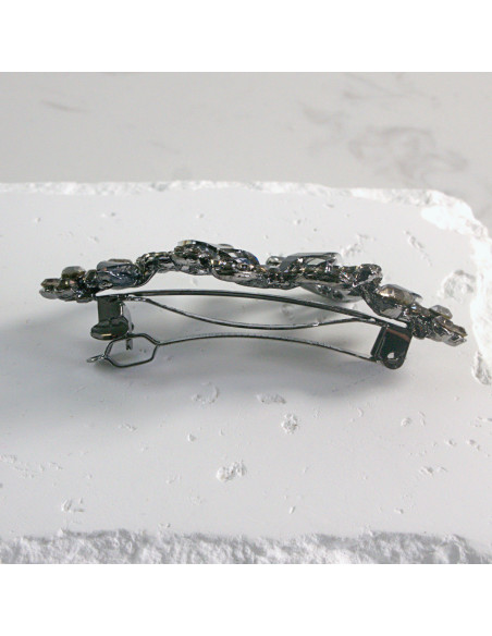 Klamra francuska  motyl z kryształkami Lolita akcesoria