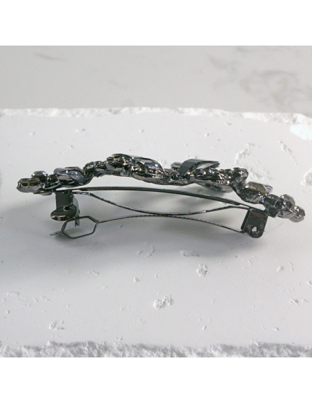 Klamra francuska  motyl z kryształkami Lolita akcesoria