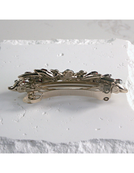 Klamra francuska kwiat z kryształkami Lolita akcesoria