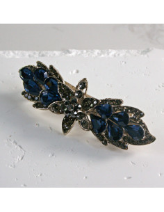 Klamra francuska kwiat z kryształkami Lolita akcesoria 2