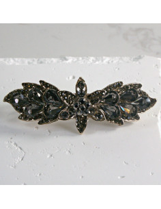 Klamra francuska kwiat z kryształkami Lolita akcesoria