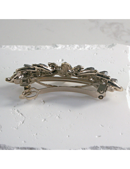 Klamra francuska kwiat z kryształkami Lolita akcesoria