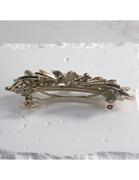 Klamra francuska kwiat z kryształkami Lolita akcesoria