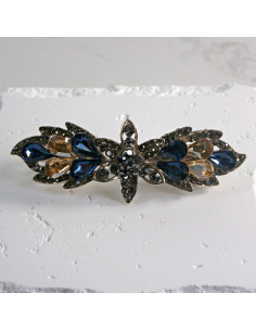 Klamra francuska kwiat z kryształkami Lolita akcesoria