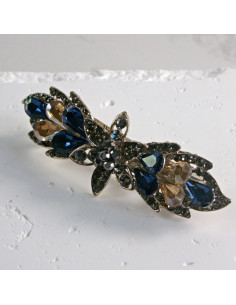 Klamra francuska kwiat z kryształkami Lolita akcesoria 2