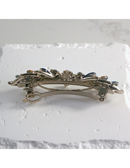 Klamra francuska kwiat z kryształkami Lolita akcesoria