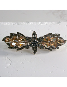 Klamra francuska kwiat z kryształkami Lolita akcesoria