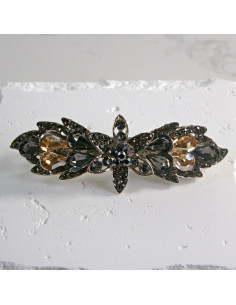 Klamra francuska kwiat z kryształkami Lolita akcesoria