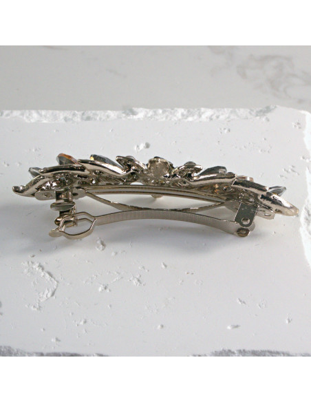 Klamra francuska kwiat z kryształkami Lolita akcesoria