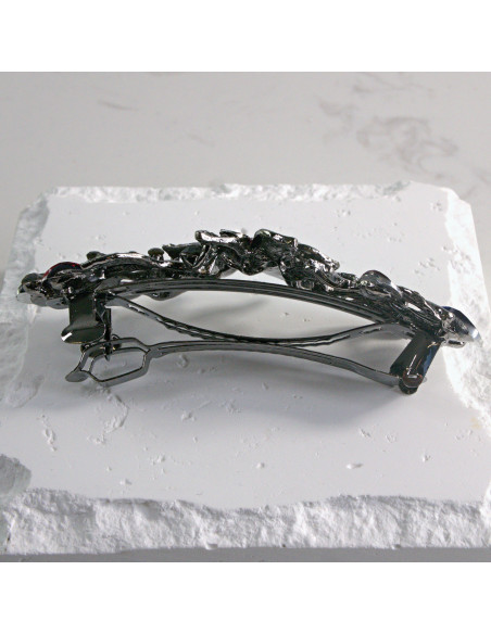 Klamra francuska kwiat z kryształkami Lolita akcesoria