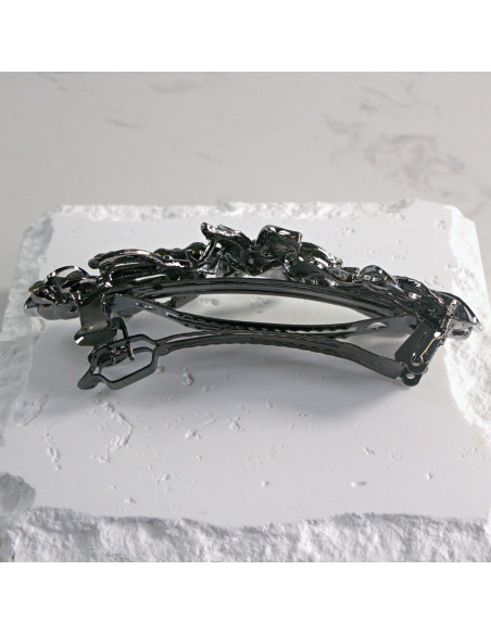 Klamra francuska kwiat z kryształkami Lolita akcesoria