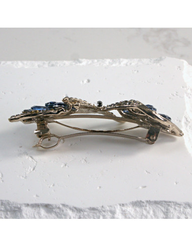 Klamra francuska kokarda z kryształkami Lolita...