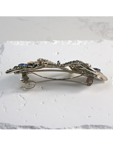 Klamra francuska kokarda z kryształkami Lolita...