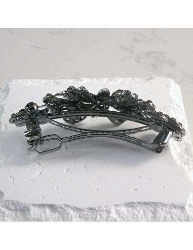 Klamra francuska kokarda z kryształkami Lolita...