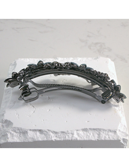 Klamra francuska 6 kolorowych kwiatków Lolita Akcesoria