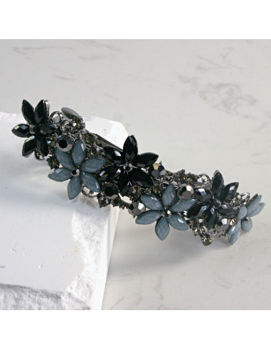 Klamra francuska 6 kolorowych kwiatków Lolita...