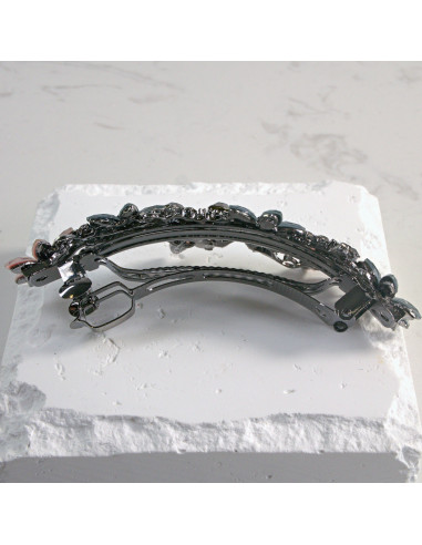 Klamra francuska 6 kolorowych kwiatków Lolita...