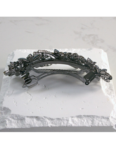 Klamra francuska kolorowe kwiatki Lolita Akcesoria