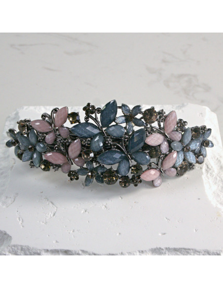 Klamra francuska motyle i kwiatki Lolita Akcesoria