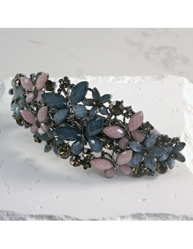 Klamra francuska motyle i kwiatki Lolita Akcesoria