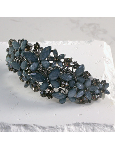 Klamra francuska motyle i kwiatki Lolita Akcesoria