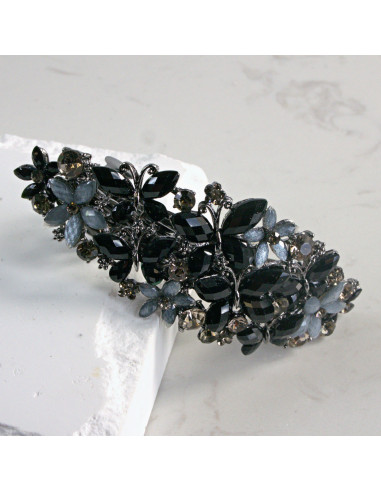 Klamra francuska motyle i kwiatki Lolita Akcesoria