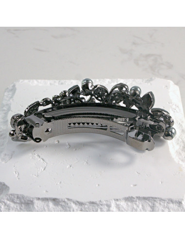 Klamra francuska półkwiatki z cekinami i...