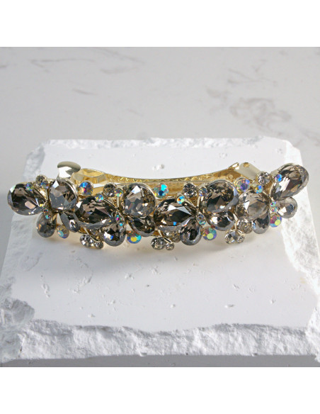 Klamra francuska 4 motyle kryształki Lolita Akcesoria