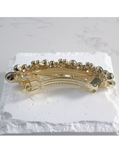 Klamra francuska 4 motyle kryształki Lolita...