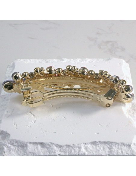 Klamra francuska 4 motyle kryształki Lolita Akcesoria