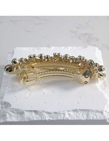 Klamra francuska 4 motyle kryształki Lolita...