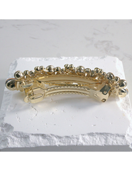 Klamra francuska 4 motyle kryształki Lolita Akcesoria