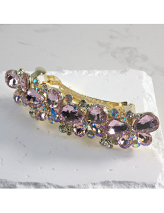 Klamra francuska 4 motyle kryształki Lolita Akcesoria 2