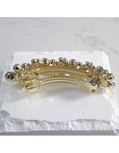 Klamra francuska 4 motyle kryształki Lolita...