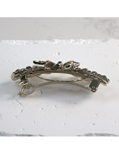 Klamra francuska kokarda z kryształkami Lolita...